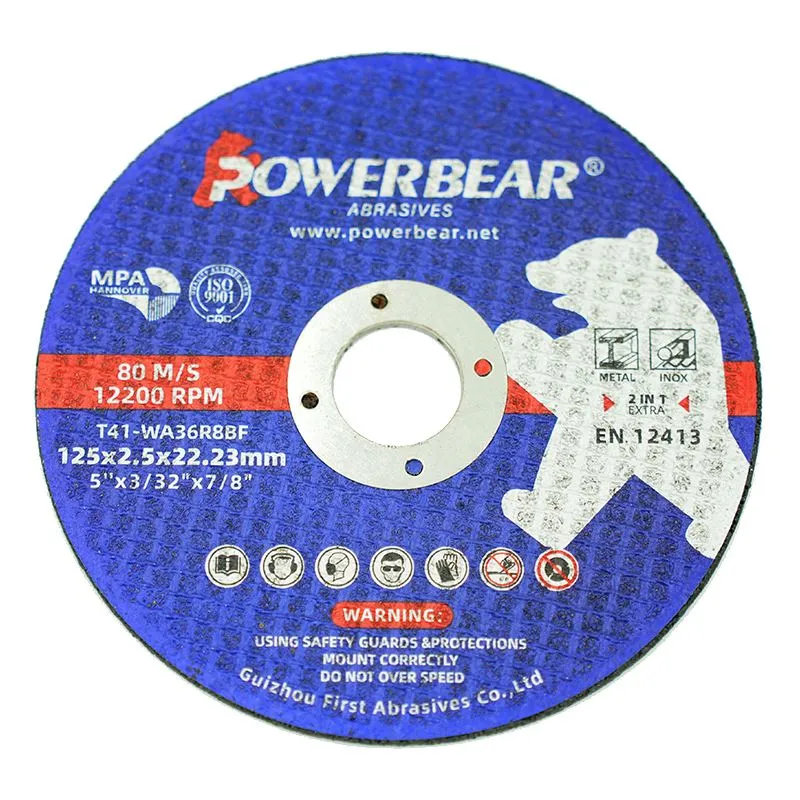 धातु और आइनॉक्स के लिए कटिंग डिस्क